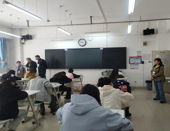 我校成功举行2025年全国大学生英语竞赛（NECCS）初赛