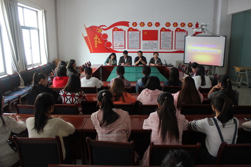 必赢565net官网16级赴平凉实习支教学生动员大会
